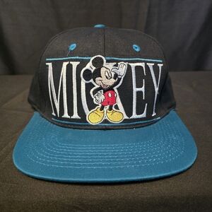 Disney Black and Blue Mickey Mouse Hat